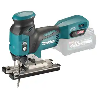 toom Baumarkt Makita Akku-Pendelhubstichsäge 'JV001GZ' 40 V ohne Akku, LED Angebot
