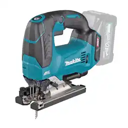 toom Baumarkt Makita Akku-Pendelhubstichsäge 'JV002GZ' 40 V ohne Akku, LED Angebot