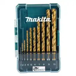 toom Baumarkt Makita Bohrer-Set 'D-72849' HSS 10-teilig Angebot