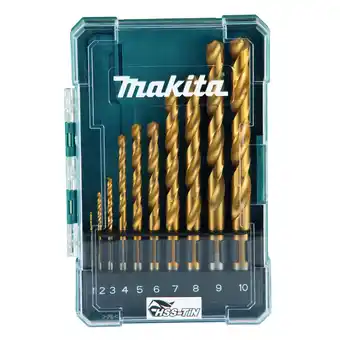 toom Baumarkt Makita Bohrer-Set 'D-72849' HSS 10-teilig Angebot