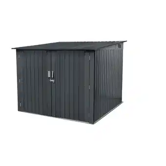 toom Baumarkt Fahrradbox Stahl 204 x 206 x 145/163 cm Angebot