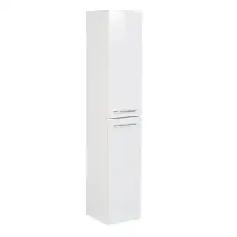 toom Baumarkt Fackelmann Hochschrank 'B.Clever' weiß glänzend 30 x 159 x 32 cm Angebot