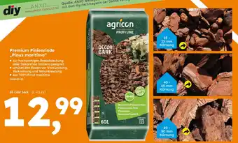 Globus Baumarkt agrícon Premium Pinienrinde ,,Pinus maritima" Angebot