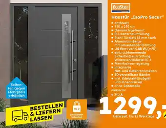 Globus Baumarkt EcoStar Haustür „IsoPro Secur❝ Angebot
