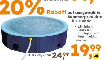 Globus Baumarkt Splash Pool Angebot