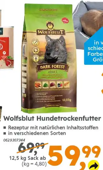 Globus Baumarkt Wolfsblut Hundetrockenfutter Angebot