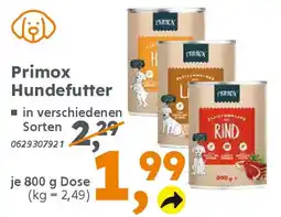 Globus Baumarkt Primox Hundefutter Angebot