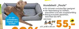Globus Baumarkt Hundebett „,Paula❝ Angebot