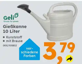 Globus Baumarkt Geli Gießkanne 10 Liter Angebot