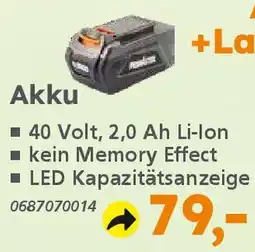 Globus Baumarkt PRIMASTER Akku Angebot