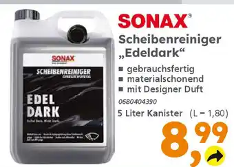 Globus Baumarkt SONAX Scheibenreiniger ,,Edeldark" Angebot