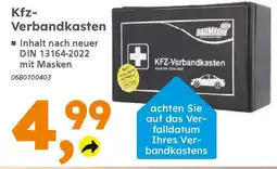 Globus Baumarkt Kfz- Verbandkasten Angebot