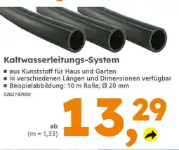 Globus Baumarkt Kaltwasserleitungs-System Angebot