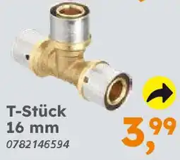 Globus Baumarkt Alu-Verbund zum Pressen T-Stück 16 mm Angebot