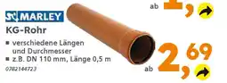 Globus Baumarkt MARLEY KG-Rohr Angebot