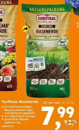 Globus Baumarkt SUBSTRAL Torffreie Rasenerde Angebot