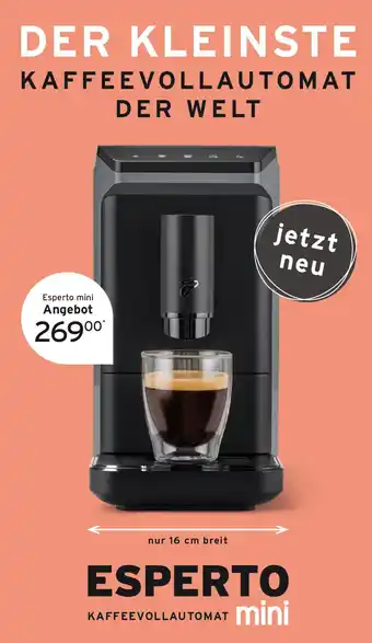 Tchibo Tchibo KAFFEEVOLLAUTOMAT Esperto mini Angebot