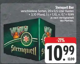 Edeka Sternquell sternquell bier Angebot