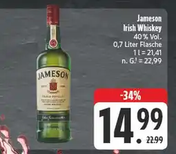 Edeka Jameson irish whiskey Angebot