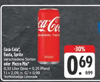 Edeka Coca-cola coca-cola Angebot