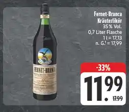 Edeka Fernet-branca kräuterlikör Angebot