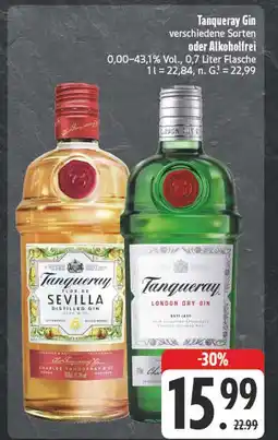 Edeka Tanqueray tanqueray gin sevilla Angebot