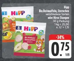 Edeka Hipp bio reiswaffeln Angebot