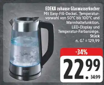 Edeka Edeka zuhause glaswasserkocher Angebot