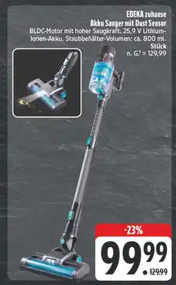Edeka Edeka zuhause akku sauger mit dust sensor Angebot