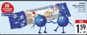 Edeka Cornelius pfälzer leberwurst Angebot