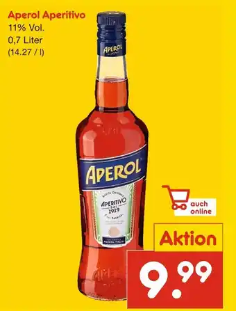 Netto Marken-Discount Aperol aperol aperitivo Angebot