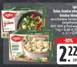 Edeka Iglo rahm-gemüse italienische art Angebot