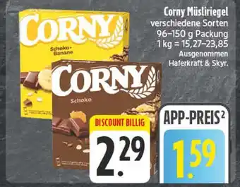 Edeka Corny schoko-banane Angebot
