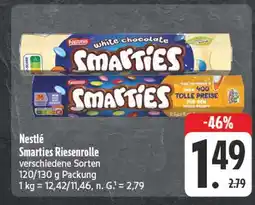 Edeka Nestlé smarties riesenrolle Angebot
