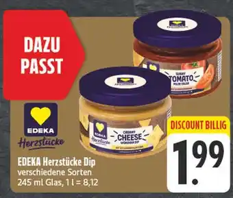 Edeka Edeka herzstücke creamy cheese würziger dip Angebot