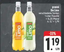 Edeka Granini die limo orange-lemongras Angebot