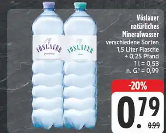 Edeka Vöslauer prickelnd Angebot