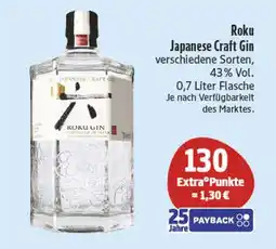 Edeka Roku japanese craft gin Angebot