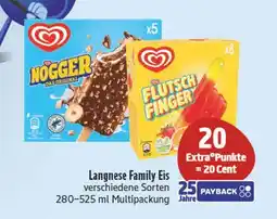 Edeka Langnese family eis Angebot