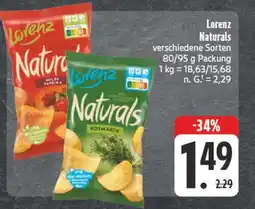 Edeka Lorenz naturals milde paprika Angebot