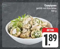 Edeka Champignons gefüllt mit frischkäse Angebot