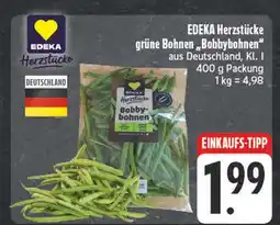 Edeka Edeka herzstücke grüne bohnen bobbybohnen Angebot