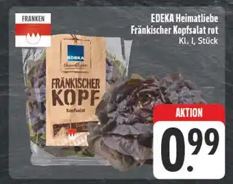 Edeka Edeka heimatliebe fränkischer kopfsalat rot Angebot