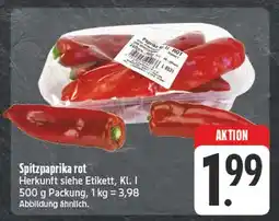Edeka Spitzpaprika rot Angebot