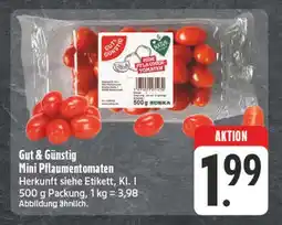 Edeka Gut & günstig mini pflaumentomaten Angebot