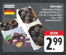 Edeka Zwetschgen Angebot