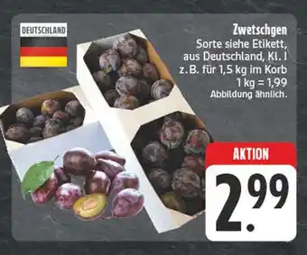 Edeka Zwetschgen Angebot