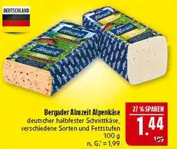 Marktkauf Bergader almzeit alpenkäse Angebot