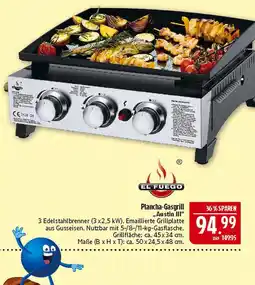 Marktkauf El fuego plancha-gasgrill austin iii Angebot