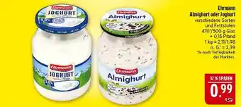 Marktkauf Ehrmann joghurt Angebot